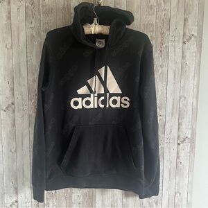 Adidas Black Hoodie Medium